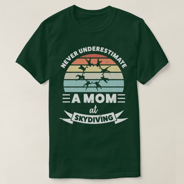 T-shirt Maman à Skydiving Funny Cadeau Femme Maman (Design devant)