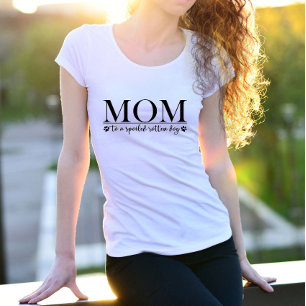 T-shirt Maman à un chien pourri en lambeaux