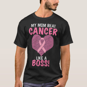 T-shirt Maman a vaincu le cancer du sein - Sensibilisation