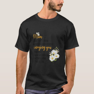 T-shirt Maman agaçante Je veux que tu saches combien j'ai 