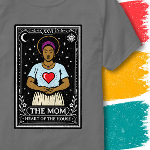 T-shirt Maman aimante Symbole du cœur Style de carte de ta