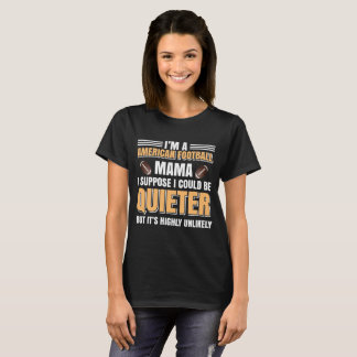 T-shirt Maman américaine de football