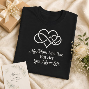 T-shirt Maman au Ciel Cœur Infini Fête des Mères Mémorial