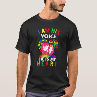 T-shirt Maman Autisme Sensibilisation à l'Autisme Je Suis 