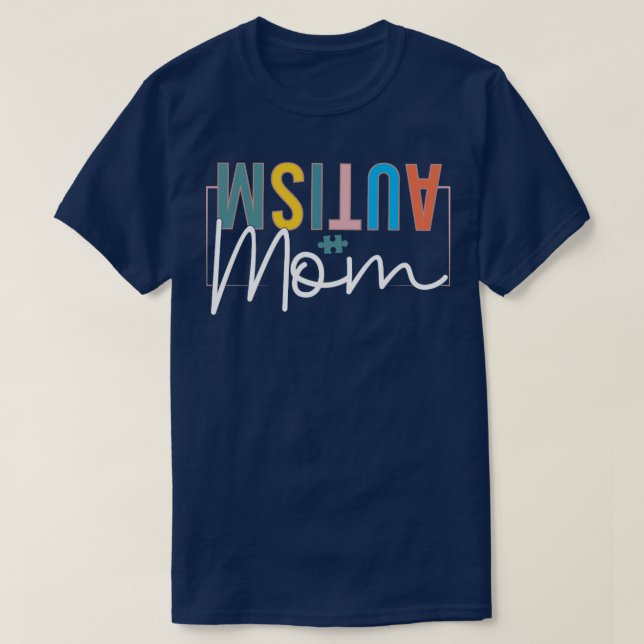 T-shirt Maman autiste (Design devant)