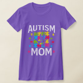 T-shirt Maman autiste - Cadeau de sensibilisation à l'auti