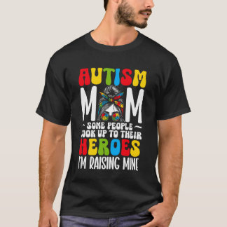 T-shirt Maman autiste Certaines personnes regardent leurs 