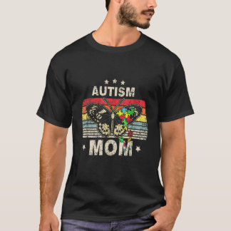 T-shirt Maman autiste Maman fière Mois de la sensibilisati