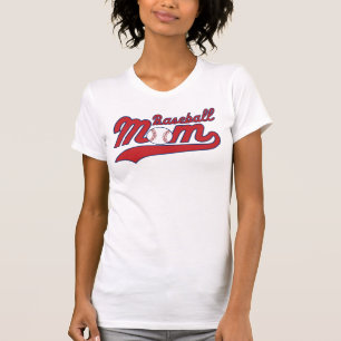T-shirt maman baseball
