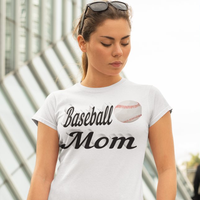 T-shirt maman baseball (Créateur téléchargé)
