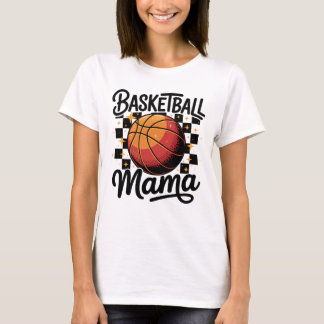 T-shirt Maman Basket Rétro Maman