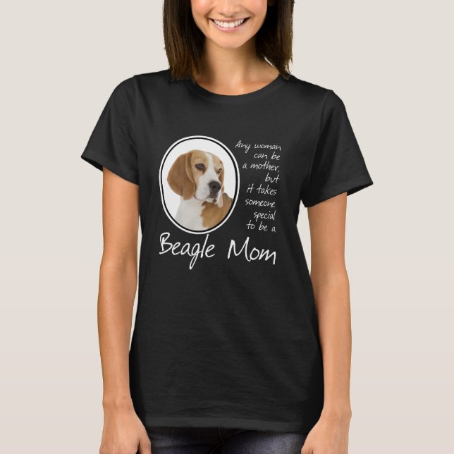 T-shirt Maman beagle (Devant)
