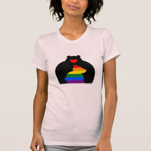 T-shirt Maman Bear Rainbow Tee