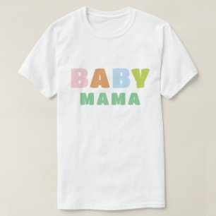 T-shirt Maman bébé colorée et amusante