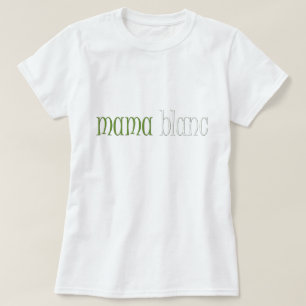 T-shirt Maman Blanc