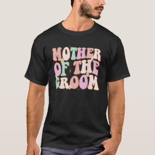 T-shirt Maman branchée de la douche de mariage du marié Ma