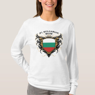 T-shirt Maman bulgare du numéro un