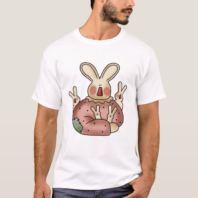 T-shirt Maman Bunny (Devant)