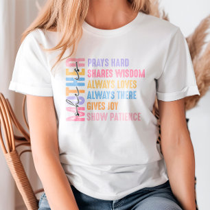 T-shirt Maman Cadeau Moderne Pour Mère Cool Et Drôle