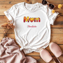 T-shirt Maman | Cadeau simple pour maman | Fête des Mères 