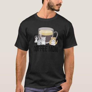 T-shirt Maman café propriétaire de chat Chat Animal Propri