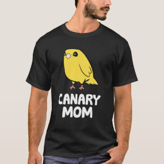 T-shirt Maman Canari  Maman Canari Jaune