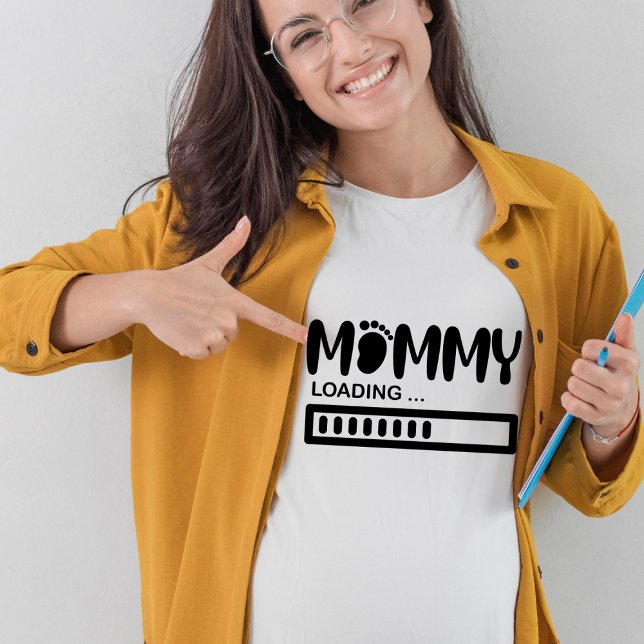 T-shirt Maman Chargement Drôle Maman Pour Être Cadeau (Créateur téléchargé)