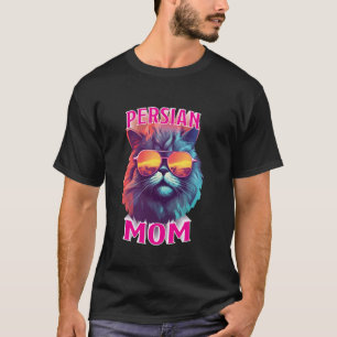 T-shirt Maman Chat CHAT PERSAN MAMAN Amoureux de Chat Chat