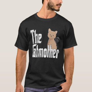 T-shirt Maman chat Chatmère folle Maman chat mignonne Mama