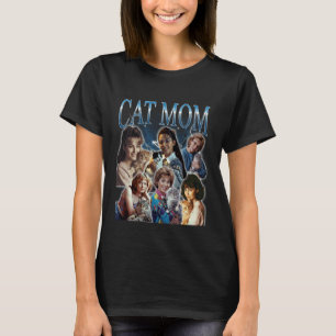 T-shirt Maman Chat Drôle Gen Z Mème Dank Contrefaçon