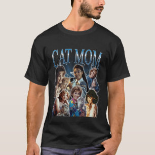 T-shirt Maman Chat Drôle Gen Z Mème Dank Contrefaçon