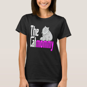 T-shirt Maman Chat La Catmère Mère Chat Folle Maman Kitty
