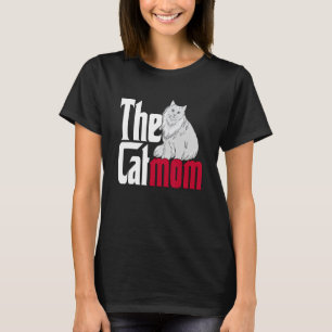 T-shirt Maman Chat La Catmère Mère Chat Folle Maman Minou