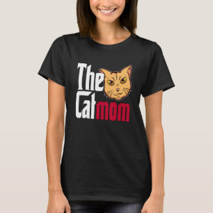 T-shirt Maman Chat La Catmère Mère Chat Folle Maman Minou