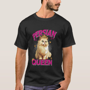 T-shirt Maman Chat REINE PERSANE Propriétaire de chat pers