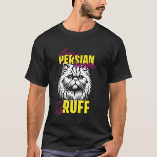 T-shirt Maman chatte LA VIE EN TANT QUE MAMAN PERSANE EST 