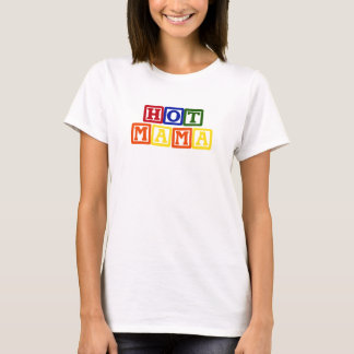 T-shirt Maman chaude Baby Blocks