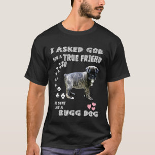 T-shirt Maman Chien Mignon Bugg Boston Terrier Pug Pugin P