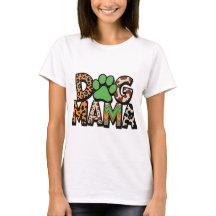 Maman Chien – Motif Empreinte de Patte Imprimé Ani