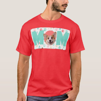T-shirt Maman Chien O Pembroke Welsh Corgi886