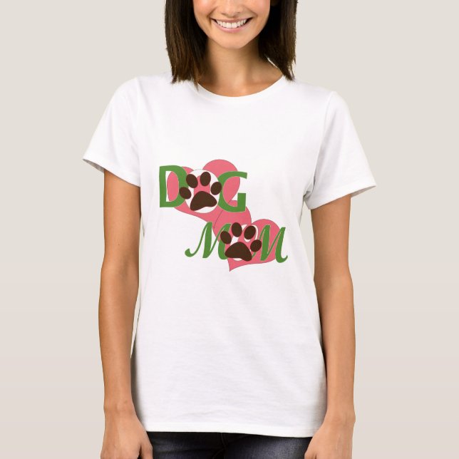 T-shirt maman chien pour maman chien (Devant)
