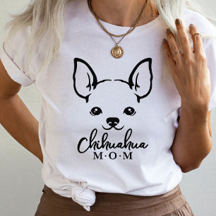 T-shirt Maman Chihuahua avec Chihuahua