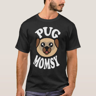 T-shirt Maman Chouette Pug