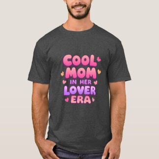 T-shirt Maman cool à l'ère de son amant Rétro Groovyograph
