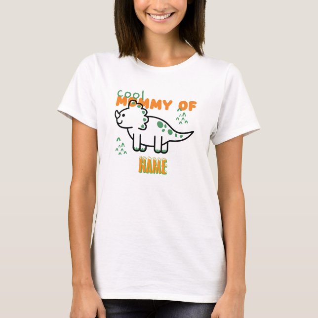 T-shirt Maman cool de votre garçon ou de votre fille (Devant)