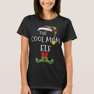 T-shirt Maman cool Famille d'elfes jumeler Noël Funny Paja