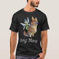 Maman Corgi Mignon Pembroke Welsh Corgi & Fée Rétr