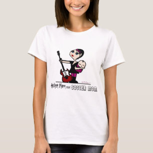 T-shirt Maman de balancier, pas maman du football