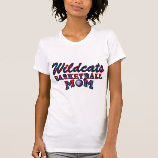 T-shirt Maman de basket-ball de chats sauvages