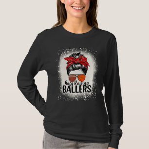 T-shirt Maman de basketteurs et de footballeurs occupée M